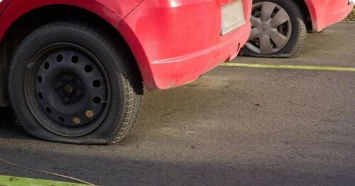 Flat Tyres