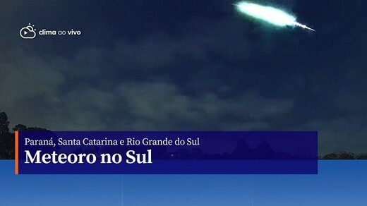 Bright meteor fireball crosses the sky of 3 Brazilian states on May 28
