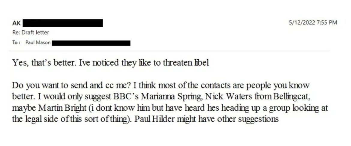 Marianna Spring email