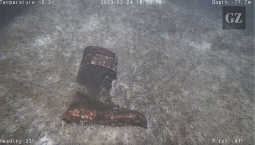 Navy diving boot Nord Stream explosion