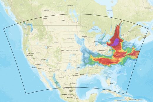 Air quality levels in parts of the U.S. plunge as Canada wildfires rage