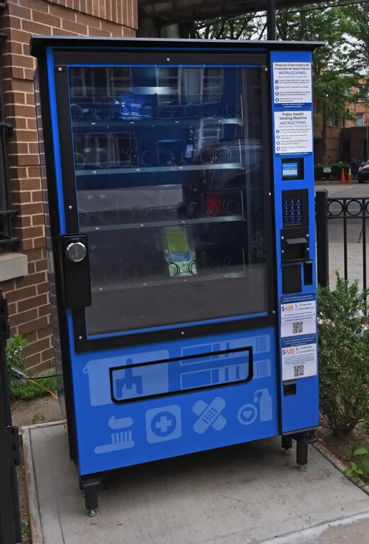 Click to enlarge “public health” vending machine,