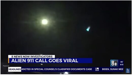 ufo landing las vegas body cam footage