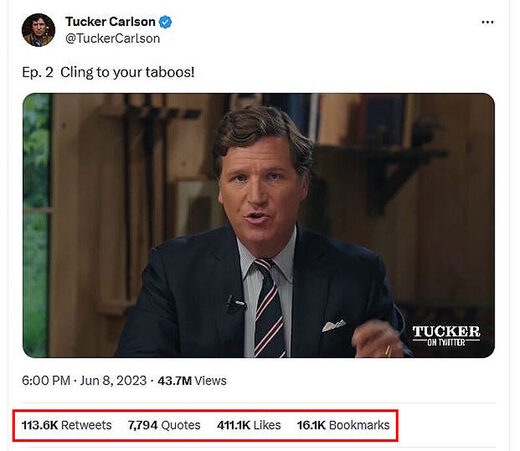 tucker second twitter episode screen shot