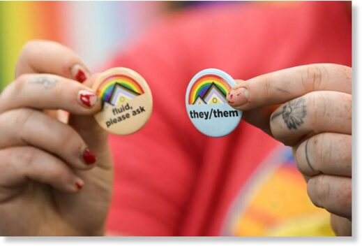 Click to enlarge trans activist