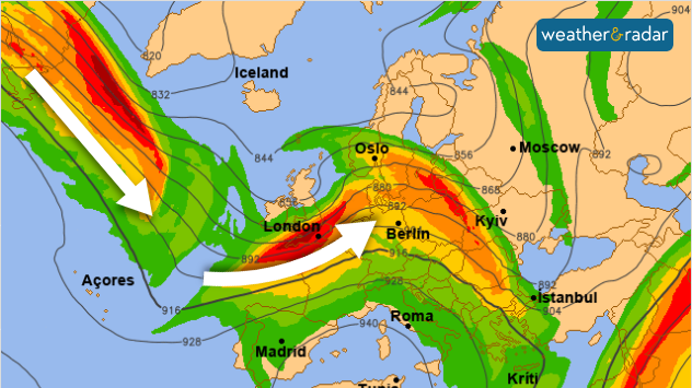 jet stream atlantic ocean
