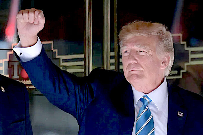 Click to enlarge Fist in air