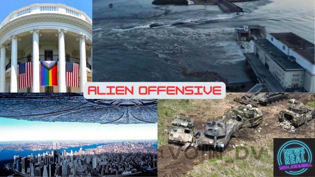 ufos aliens disclosure ukraine counter-offensive newsreal