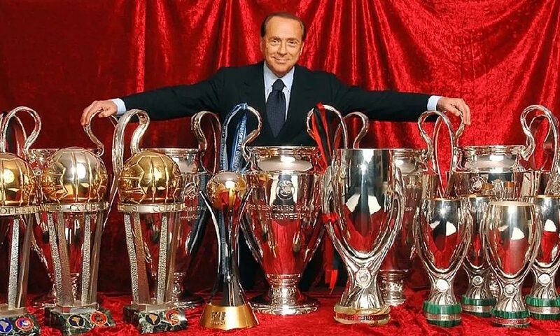berlesconi soccor football millionaire