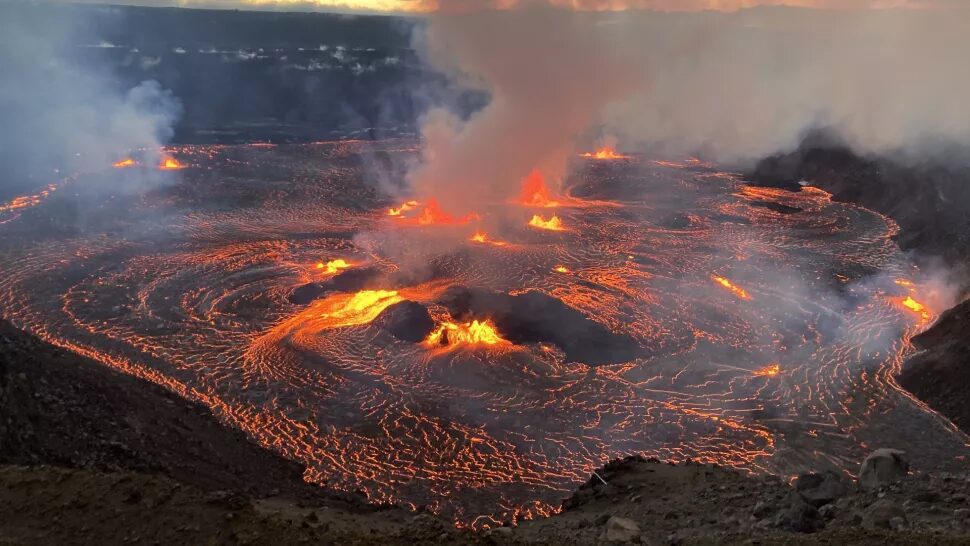 Kilauea volcano erupt 2023
