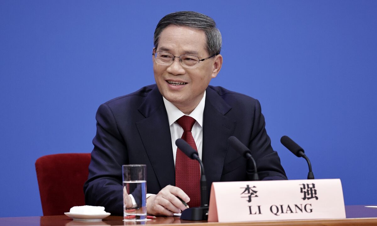 Click to enlarge Chinese Premier Li Qiang