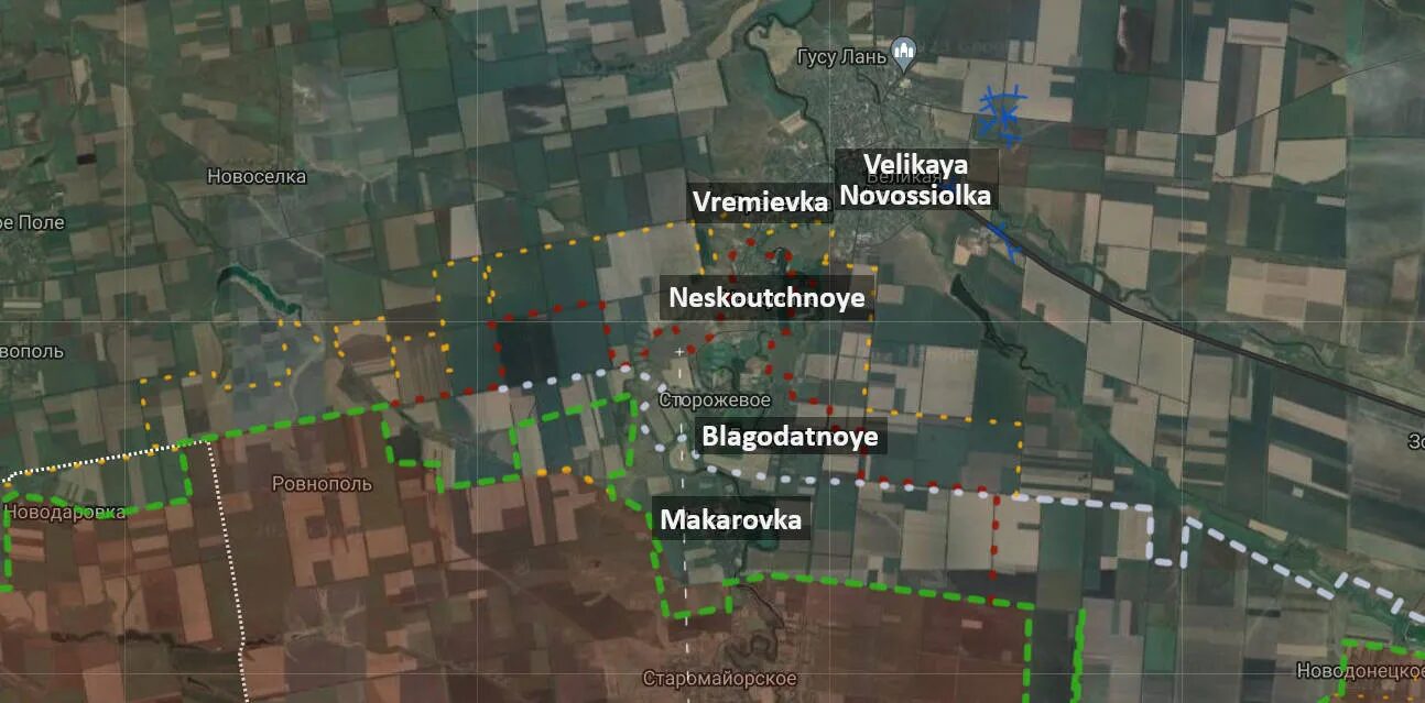 Click to enlarge Ukraine Villages