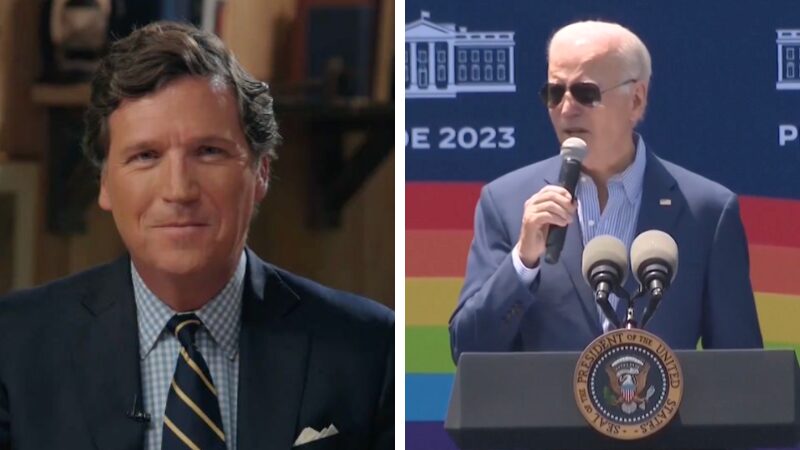 Click to enlarge Tucker Biden