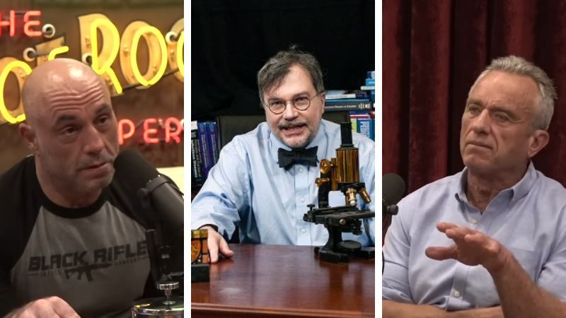 Click to enlarge joe rogan peter hotez rfk jr