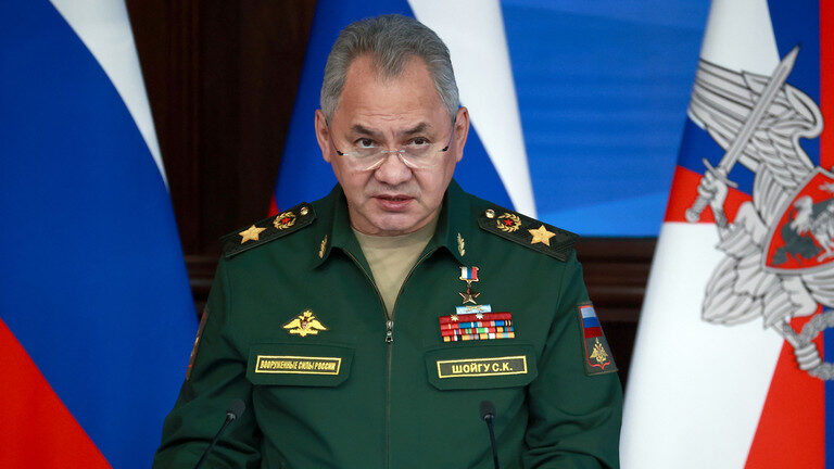 Russian Defence Minister Sergei Shoigu.