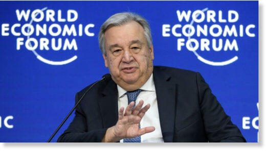 UN Secretary-General Antonio Guterres