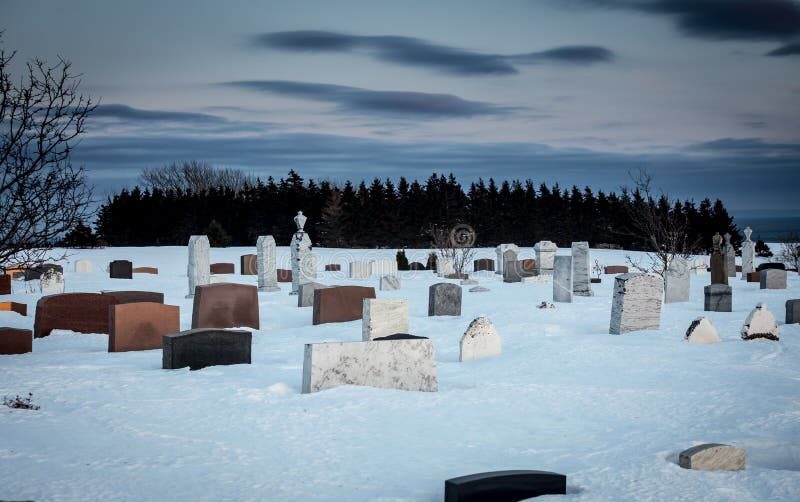 Graveyard in Winter