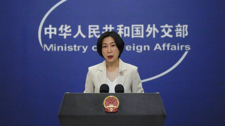 Chinese Foreign Ministry spokesperson Mao Ning.
