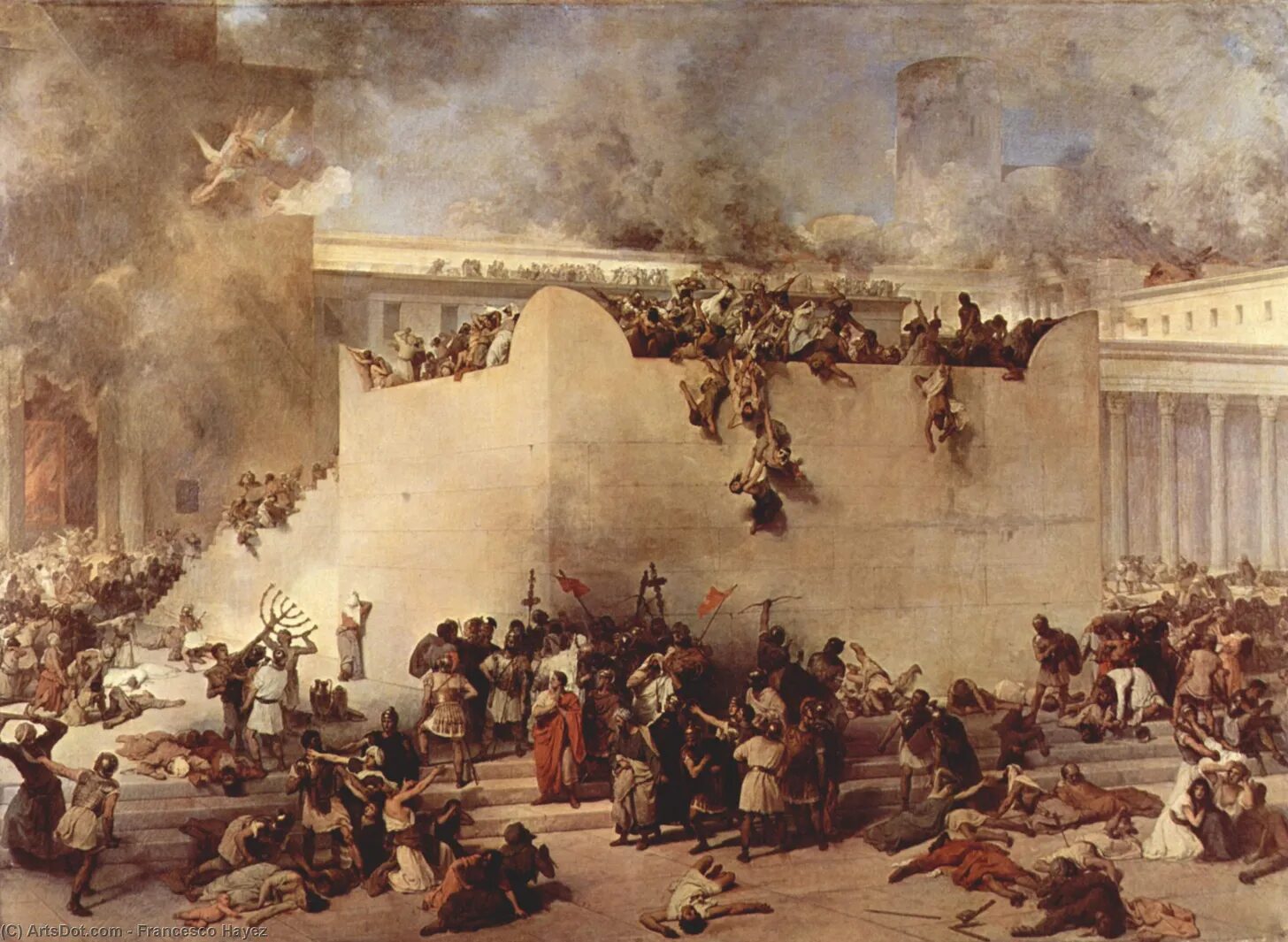 Click to enlarge The Destruction of the Temple of Jerusalem