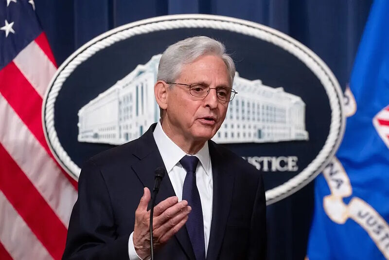 Click to enlarge merrick garland doj trump election rigged hunter