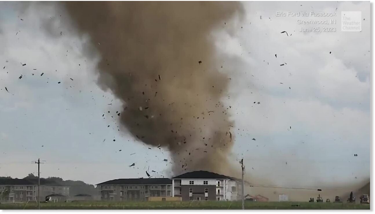 Tornadoes strike Midwest 1 dead in Martin County structures