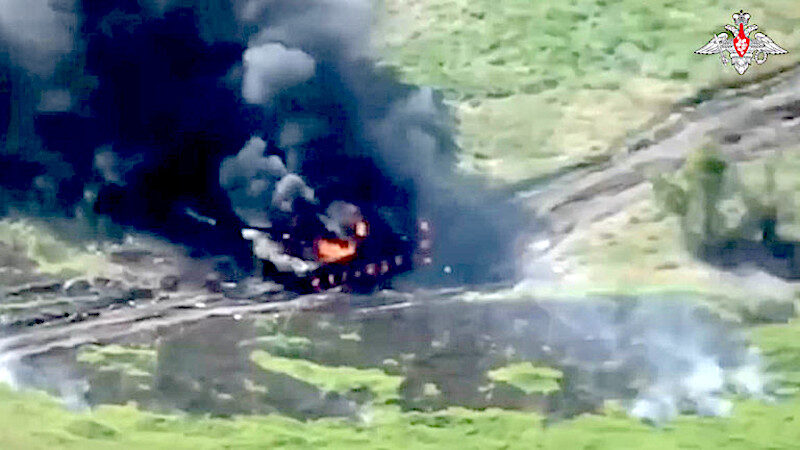 Tank fire