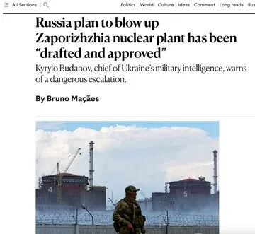 Click to enlarge Nuclear Falseflag on Zaporozhye NPP 4