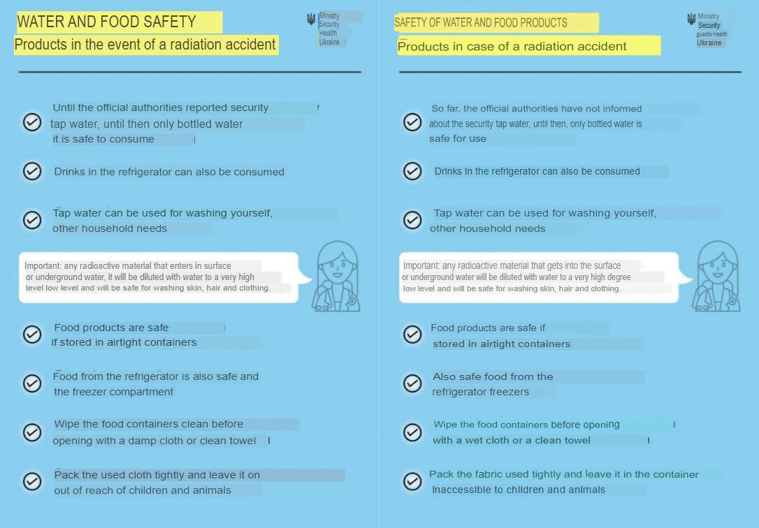 Click to enlarge radiation safety 1