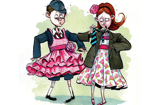gender swap trans cartoon