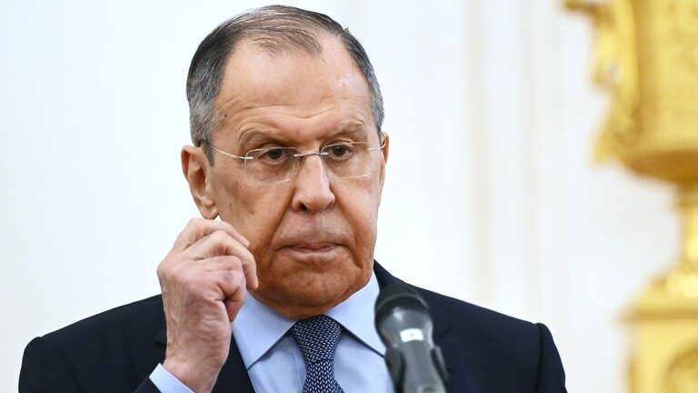 Click to enlarge Russian Foreign Minister Sergey Lavrov
