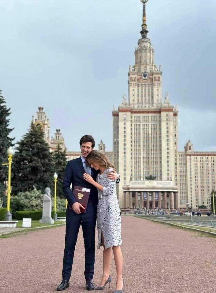 assad son asma moscow