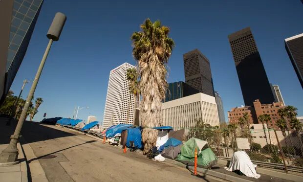 Click to enlarge homeless los angeles