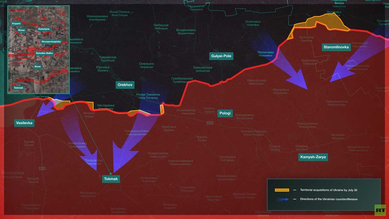 Ukraine frontline