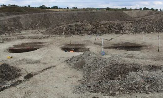 Click to enlarge mesolithic pits