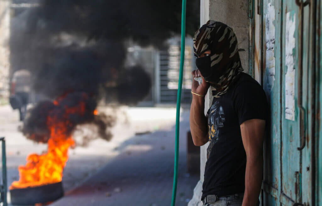palestinian protester jenin IDF