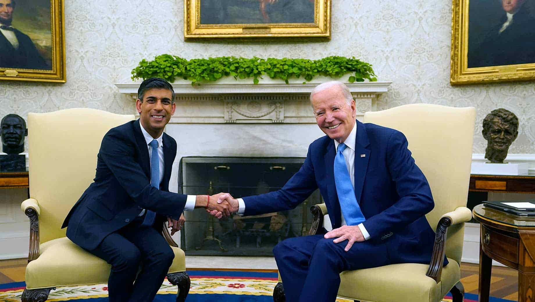 sunak biden england britain usa