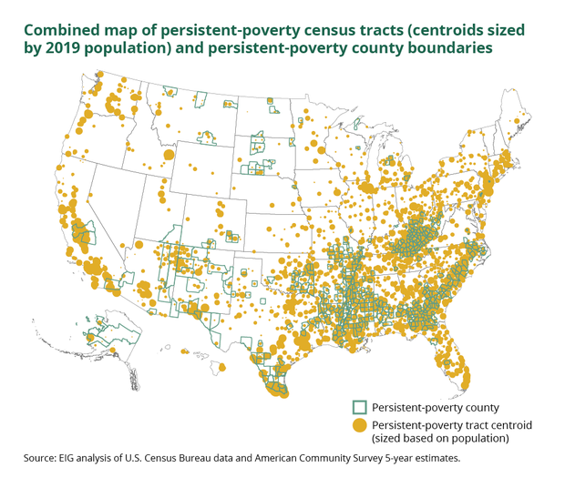 Click to enlarge USA poverty