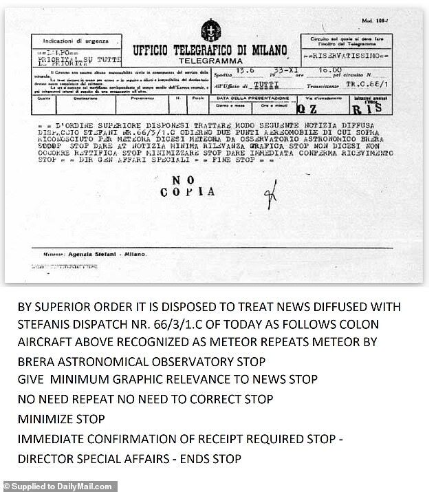 italy ufo