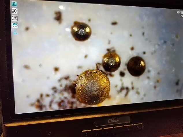 IM1 spheres recovered ufo crash