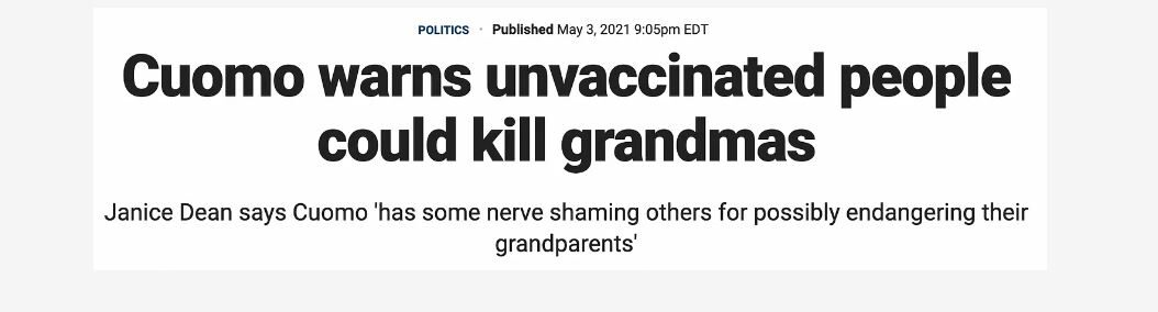 Click to enlarge fox news unvaxxed