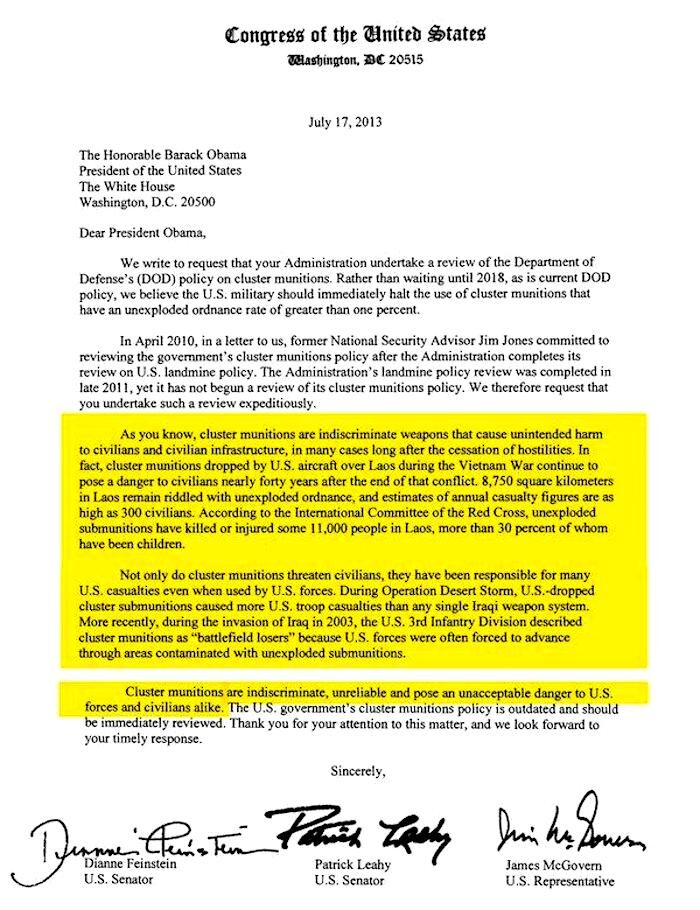 Click to enlarge congress letter