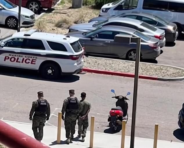 Click to enlarge United States Marine, Camp Pendleton,