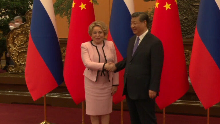 Chinese President Xi Jinping, Valentina Matvienko