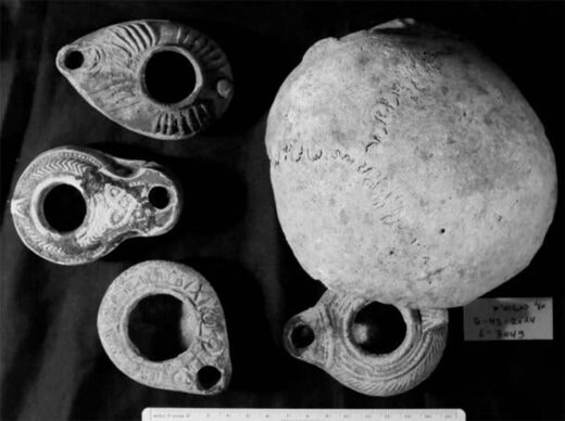 Click to enlarge necromancy skull roman