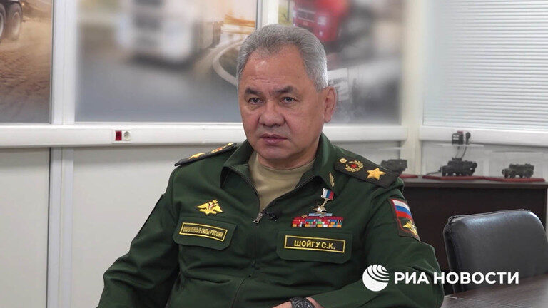 Russian Defense Minister Sergey Shoigu