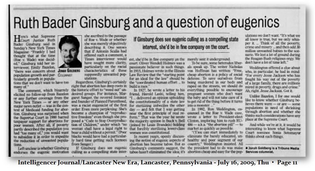 Click to enlarge Ruth Bader