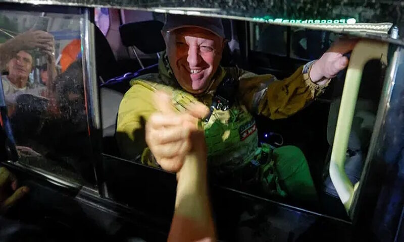 Click to enlarge Yevgeny Prigozhin in Rostov-on-Don