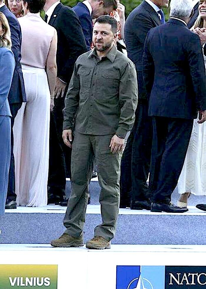 Click to enlarge Zel at NATO