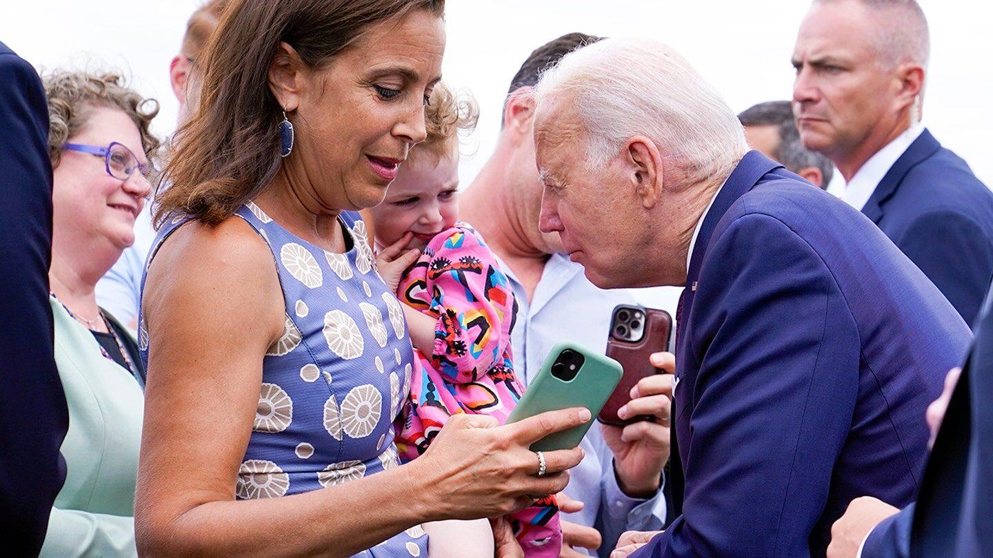 Click to enlarge President Biden child