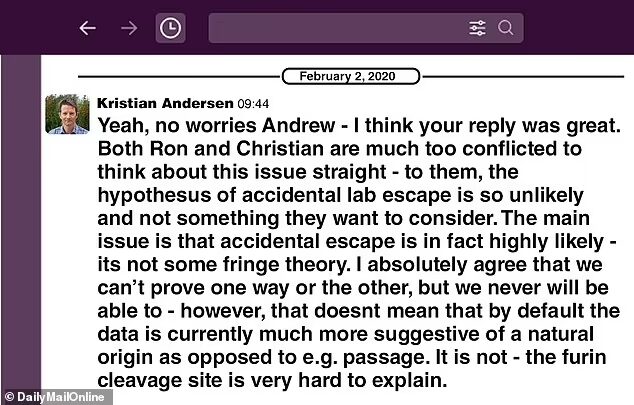 kristian andersen msg